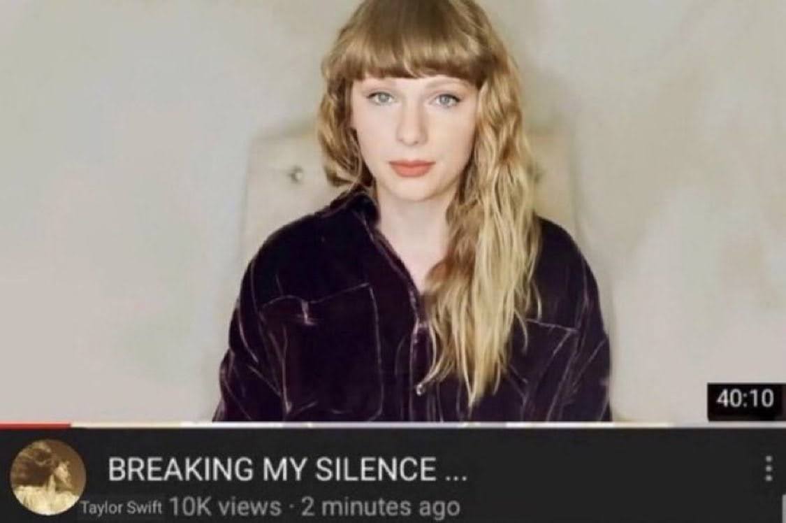 sweetnvicious_'s tweet photo. yo sé q todas quieren 1989 tv pero me da una pena speak now pq no tuvo su momento como fearless o red y ya ahora están pidiendo otra regrabacion cuando no pasó ni UN MES de speak now tv, yo prefiero q saque you're losing me en spotify y q 1989 tv sea anunciado más adelante https://t.co/s9GaG2fvoF