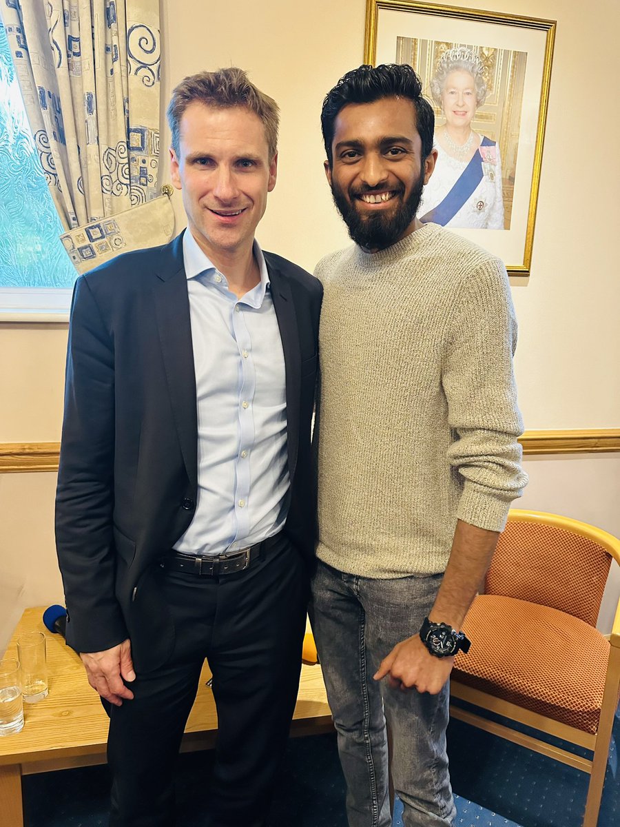 Today I was hold the meeting with <a href="/CPhilpOfficial/">Chris Philp MP</a>. He is the "POLICE, CRIME &amp; FIRE MINISTER" of LONDON.

And also A big thank you to my best friend for inviting me to this event. He is
Chairman of Watford Young Conservatives and Cllr of Carpenders Park Ward. <a href="/Hrithik_dtn/">Cllr Hrithik Dattani</a>