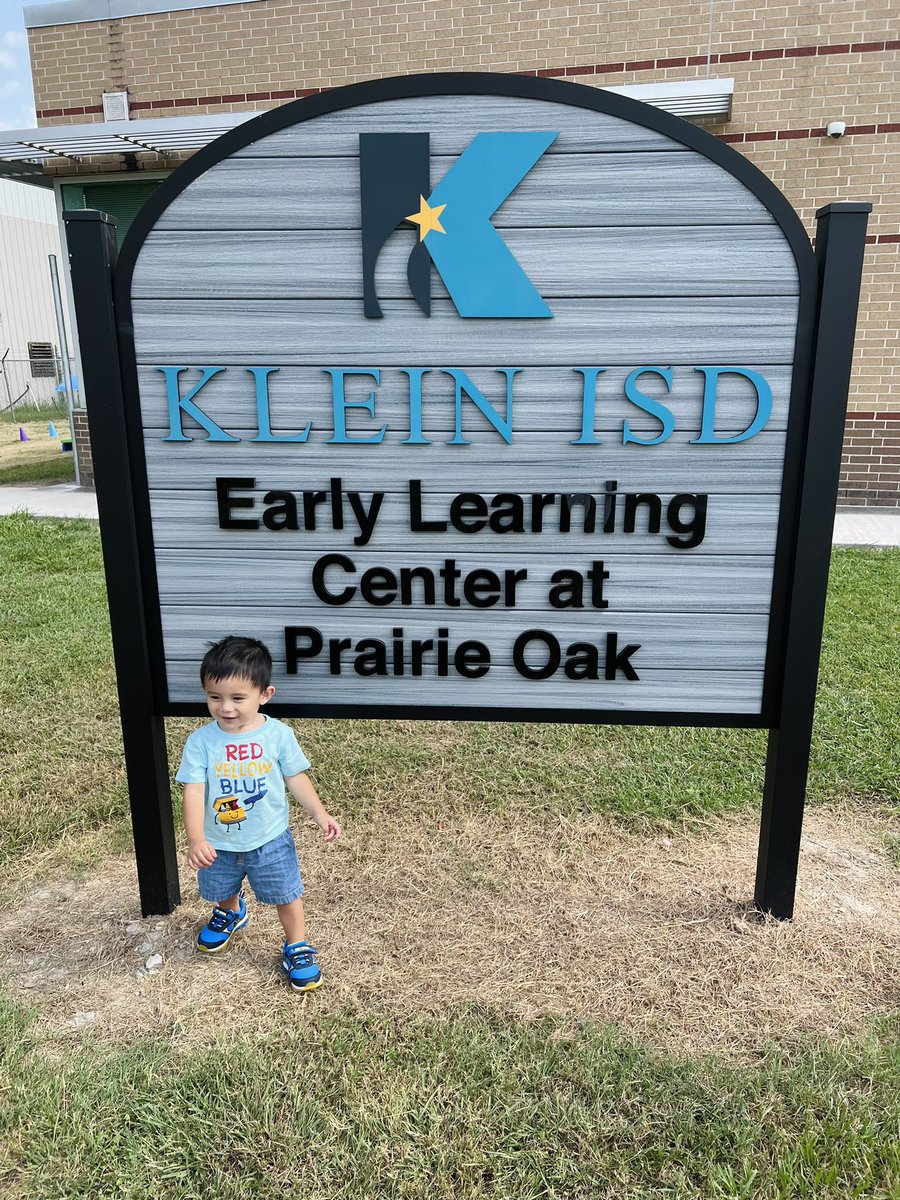 mrsla77's tweet photo. Our little guy’s first ever Meet the Teacher! We think he’s going to love being a little Explorer🧑🏼‍🚀 @Kleinisd_ELC @KleinISD. Can’t wait for Monday! 📚✂️✏️ https://t.co/6W0CJIJOEK