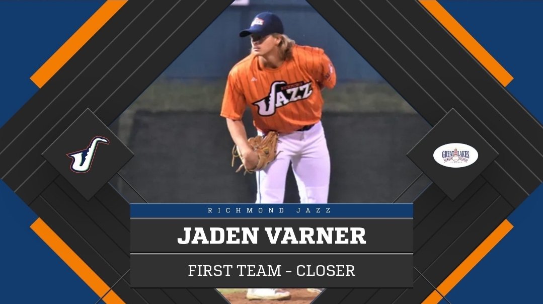 Post Season Awards Great Lakes Summer Collegiate Baseball League 

Congratulations Jaden Varner and Landon Johnson!