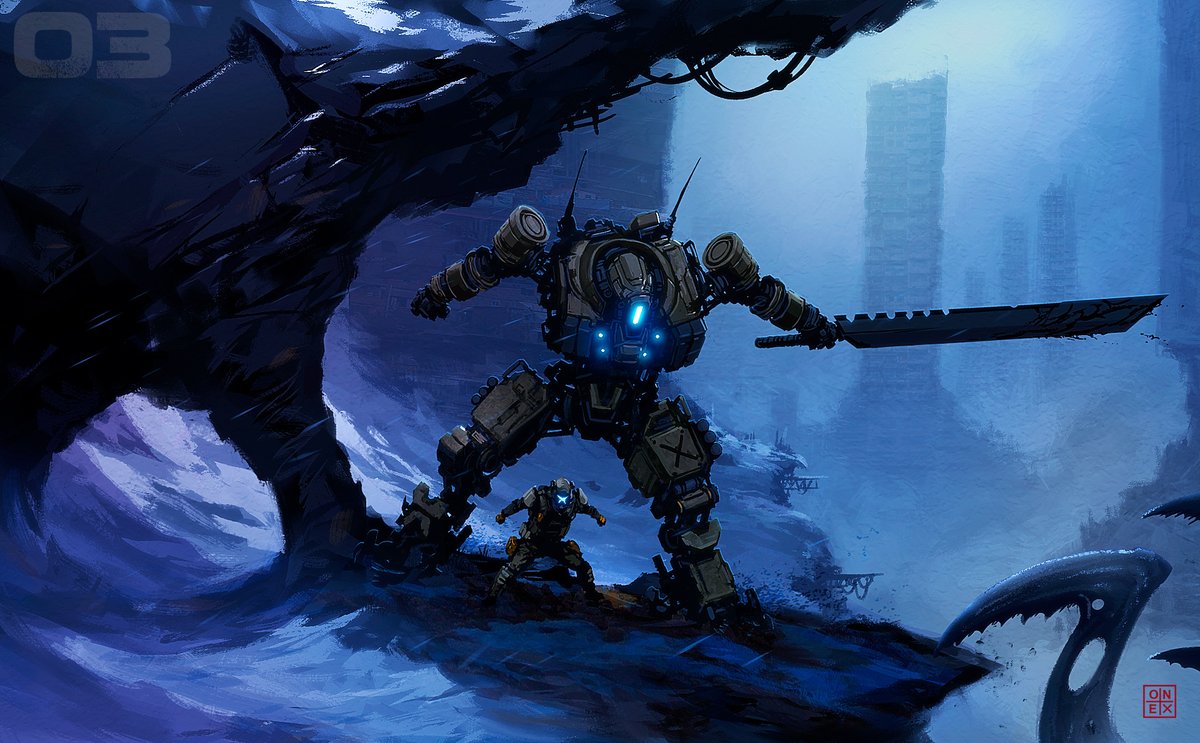 Art_Of_One's tweet photo. Blue! #Mech #Robots https://t.co/S8f0ypDTrT