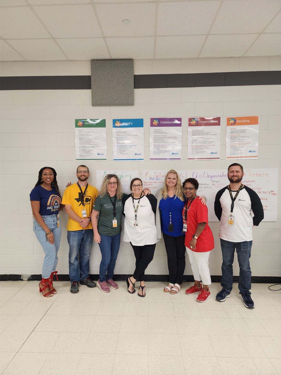Our AVID team.  I am so proud to be a part of it.