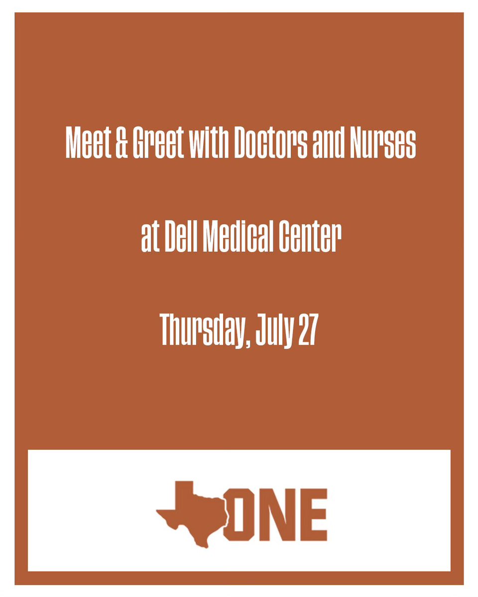 Looking forward to our meet and greet this evening. @texasonefund