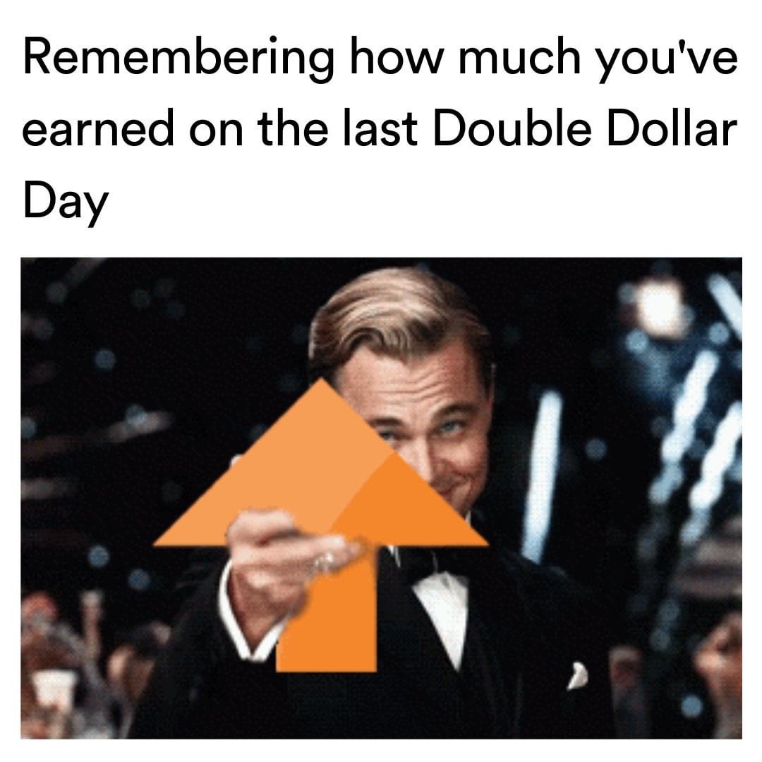 Don’t forget to join us and earn double, only today! 🤑