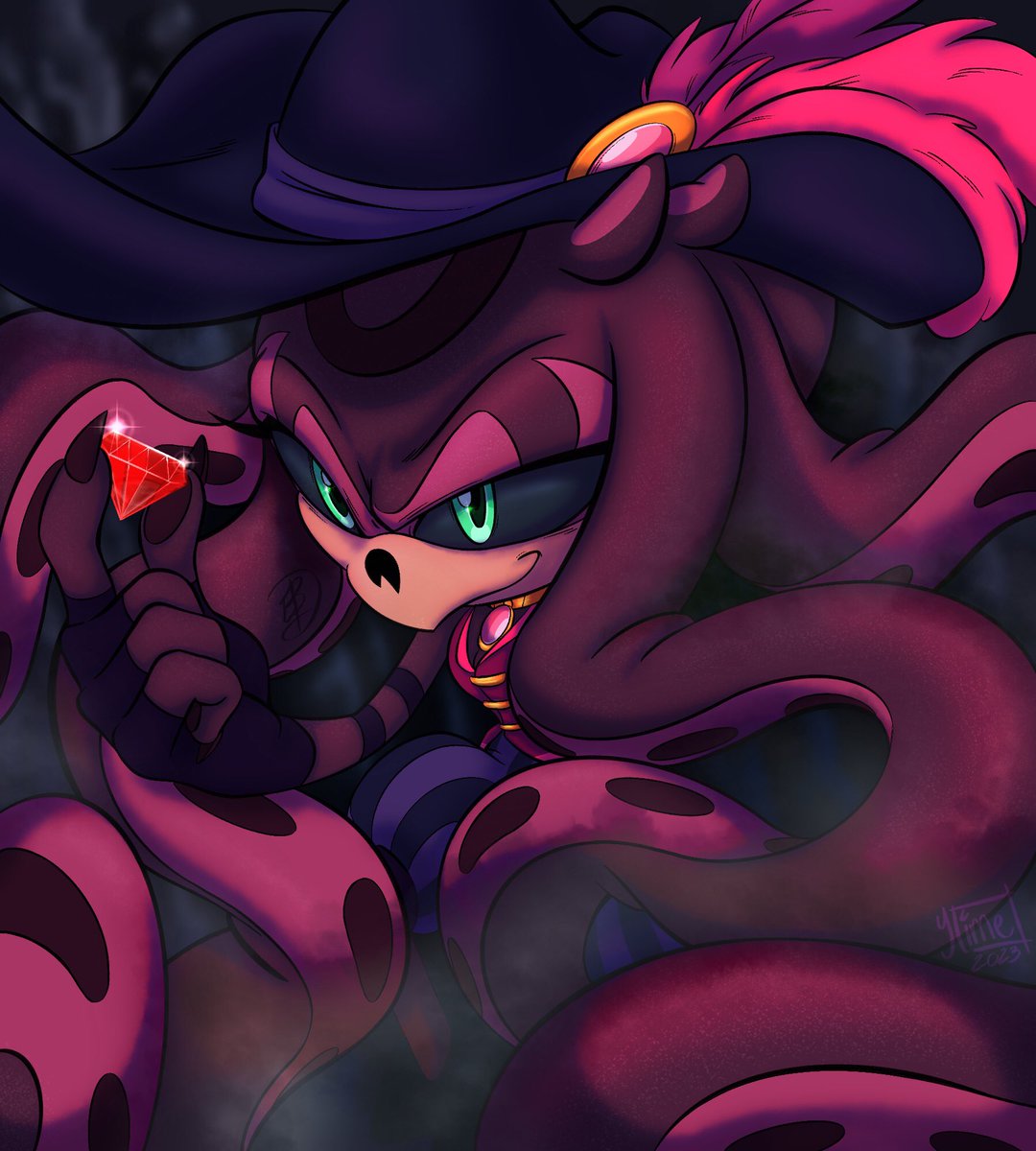BlimeyToons's tweet photo. It was an honor getting the chance to watch ABT draw my gal Glint! It inspired me so much I just had to finish it!🤩✨ This piece was such a fun project!
(Original sketch by: @AdamBryceThomas)
#sonicfanart #sonicoc #SonicTheHedegehog #fancharacter https://t.co/DQ6ztR0L2U