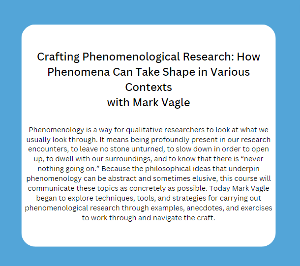 ResearchTalkInc's tweet photo. What's happening today and tomorrow at #QRSI2023? Participants are engaged in #qualitative learnings from leading scholars including #CherylPoth @JohnnySaldaa6 @mark_vagle @doche002 https://t.co/7zM6FSNDaZ