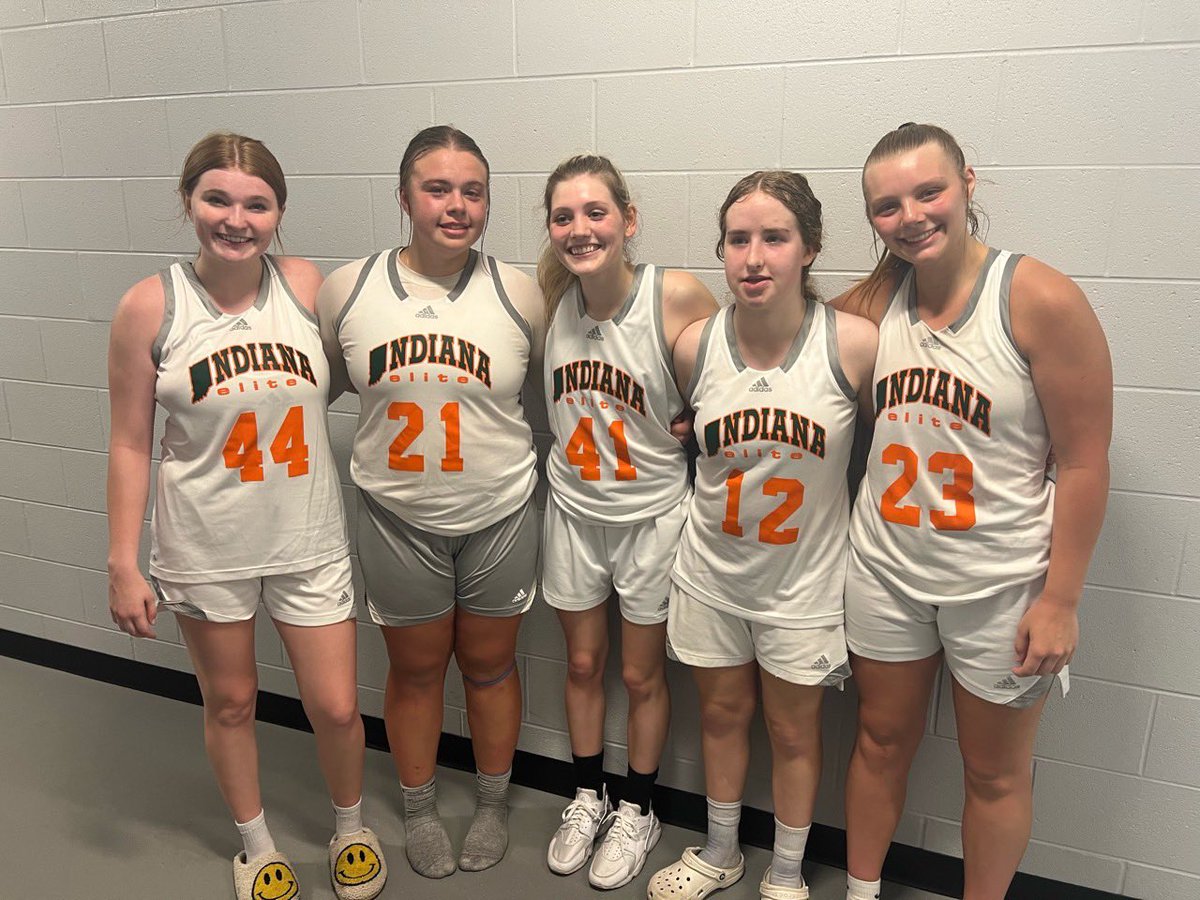 IE Evolution 2024 (@ineliteevol24) on Twitter photo Ladies left it all on the floor in our last weekend. Vacations depleted our roster.  These kids showed a lot of grit playing 32 minutes without rest.  Gonna miss em. <a href="/audriprater/">audri prater</a> <a href="/Meredit05277373/">Meredith Adams</a> <a href="/EllaRobinson30/">Ella Robinson</a> <a href="/kiarra_capps/">Kiarra Capps</a> <a href="/megerle_sarah/">Sarah Megerle</a> 
#BrelynPool 
@IndianaEliteWBB Ladies left it all on the floor in our last weekend. Vacations depleted our roster.  These kids showed a lot of grit playing 32 minutes without rest.  Gonna miss em. <a href="/audriprater/">audri prater</a> <a href="/Meredit05277373/">Meredith Adams</a> <a href="/EllaRobinson30/">Ella Robinson</a> <a href="/kiarra_capps/">Kiarra Capps</a> <a href="/megerle_sarah/">Sarah Megerle</a> 
#BrelynPool 
@IndianaEliteWBB