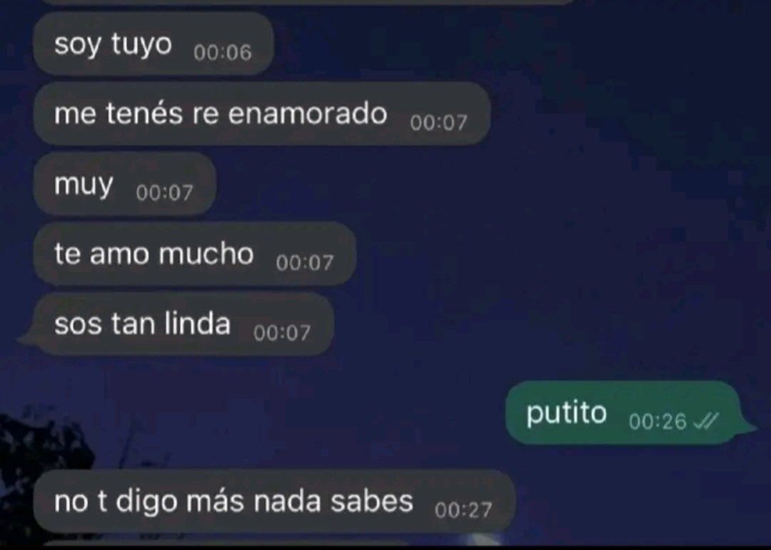 JURIOBOLUDO's tweet photo. me tenés re enamorado https://t.co/M4gTxathmi