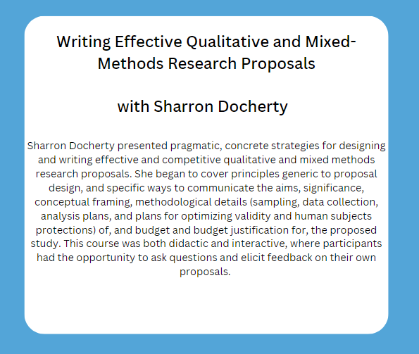 What's happening today and tomorrow at #QRSI2023? Participants are engaged in #qualitative learnings from leading scholars including #CherylPoth @JohnnySaldaa6 <a href="/mark_vagle/">Mark Vagle</a> <a href="/doche002/">Sharron Docherty</a>