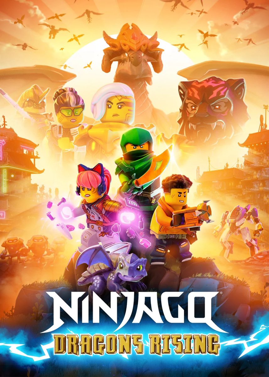 LegoTim82's tweet photo. It’s weird because as much as I did enjoy Dragons Rising Season 1 (part 1), I do really miss the older format and cast. I think it’s absolutely the breath of fresh air Ninjago needed, but every now and then I do wish we could’ve gotten a couple more seasons with the OG lineup. https://t.co/09d9t0dZpd