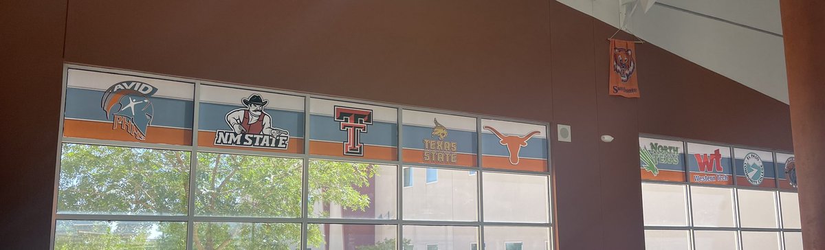Loving those collage window decals <a href="/PebbleHillsAVID/">AVID @ Pebble Hills</a>!