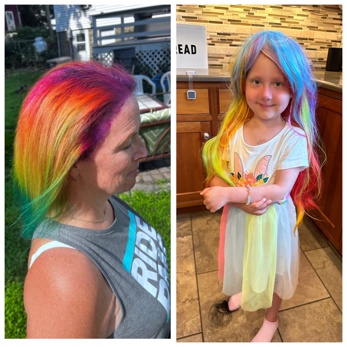 teamjakerides's tweet photo. Had to make sure Miss Charlie and I matched for our #pedalpartner meet up on Sat of @PanMass weekend! #makeitrainbow #commit #pmc2023 https://t.co/vovCkxKPbk