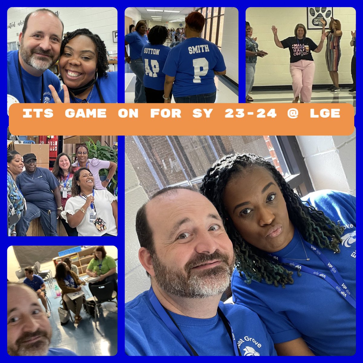 mr_bsclass's tweet photo. It’s #GameOnLGE to SY 23-24 @LGE__HCS where we ply to win for All of our students! Go wildcats! @HenryCountyBOE https://t.co/BLAGYw57RP