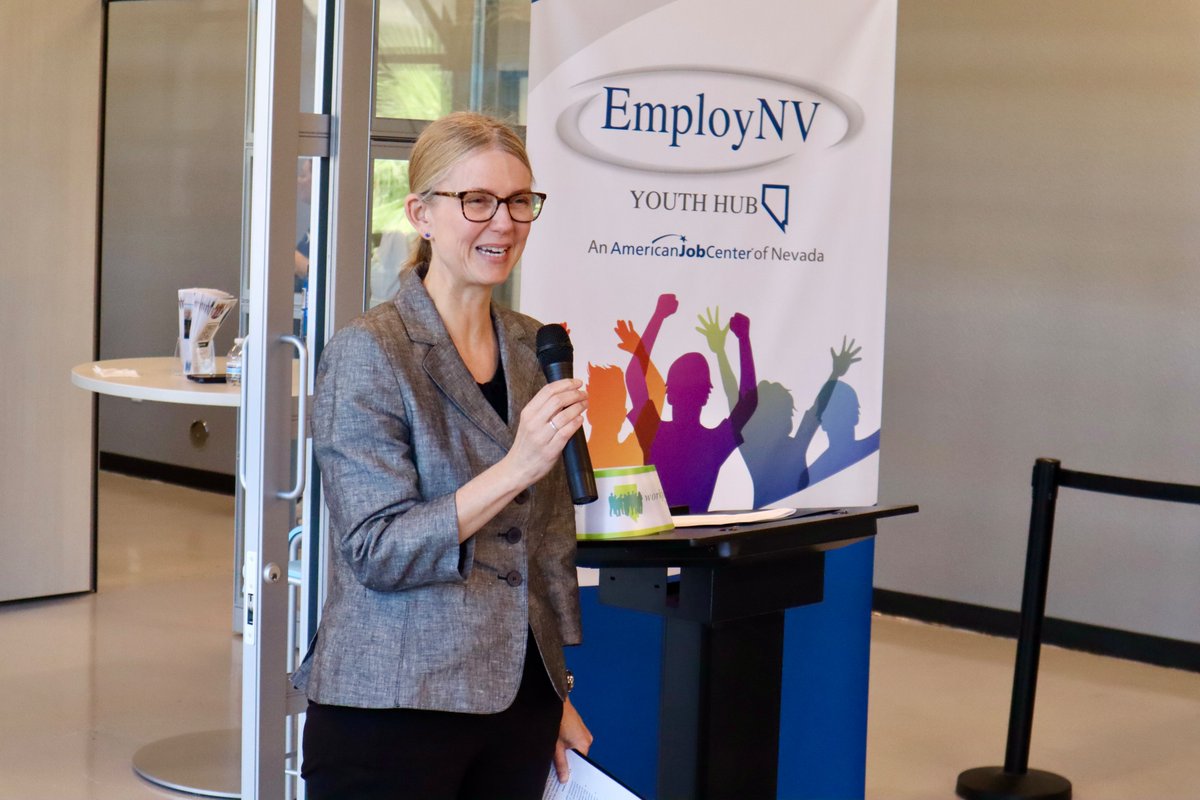 📸Some photos from the official ribbon cutting at the new EmployNV Youth Hub inside <a href="/movementfitlv/">Movement Fitness Las Vegas</a>! 

This marks the first private business in the nation to host an American Job Center.  The hub will help connect young adults 16 to 24 to #career and #employment opportunities.