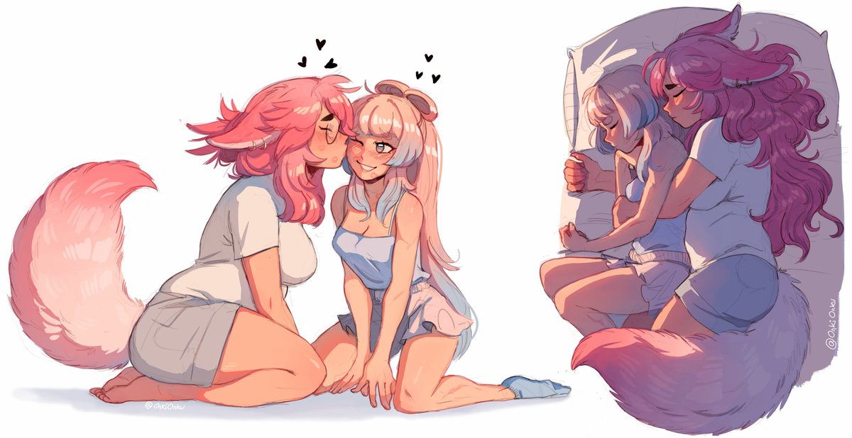 OnkiOnku's tweet photo. fish and fox 💖💖

#yaemiko #Kokomi #GenshinImpact #kokoyae https://t.co/NrUGB9JJu5
