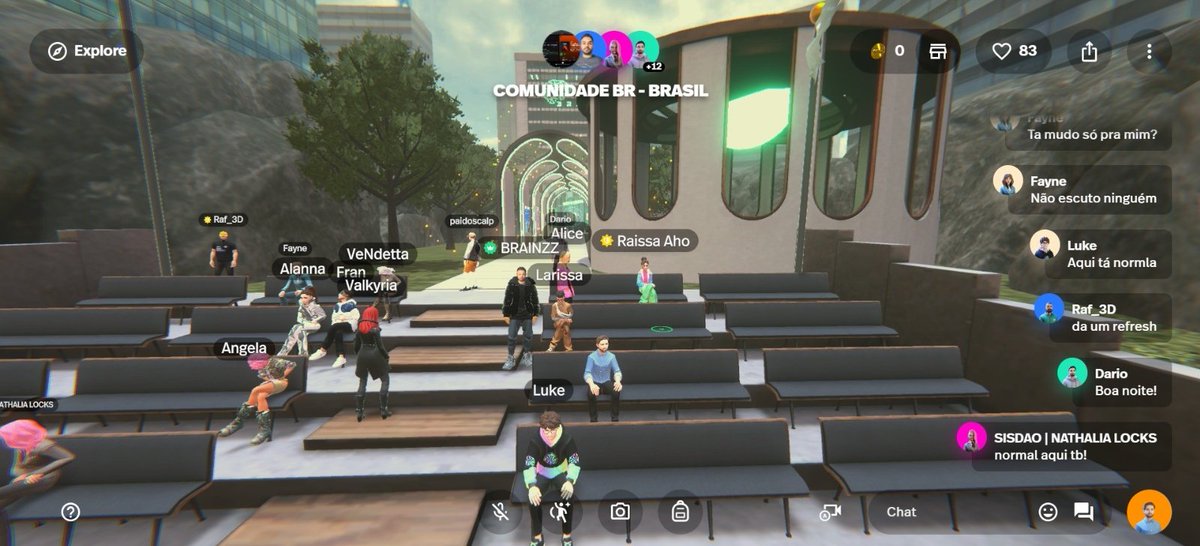 Now!
Today we gonna have a TALK about our FEMDAO | SISDAO at <a href="/Spatial_io/">Spatial</a> .
Our speach is gonna be in portuguese but you are all wellcome to interact in english too.
spatial.io/s/COMUNIDADE-B…