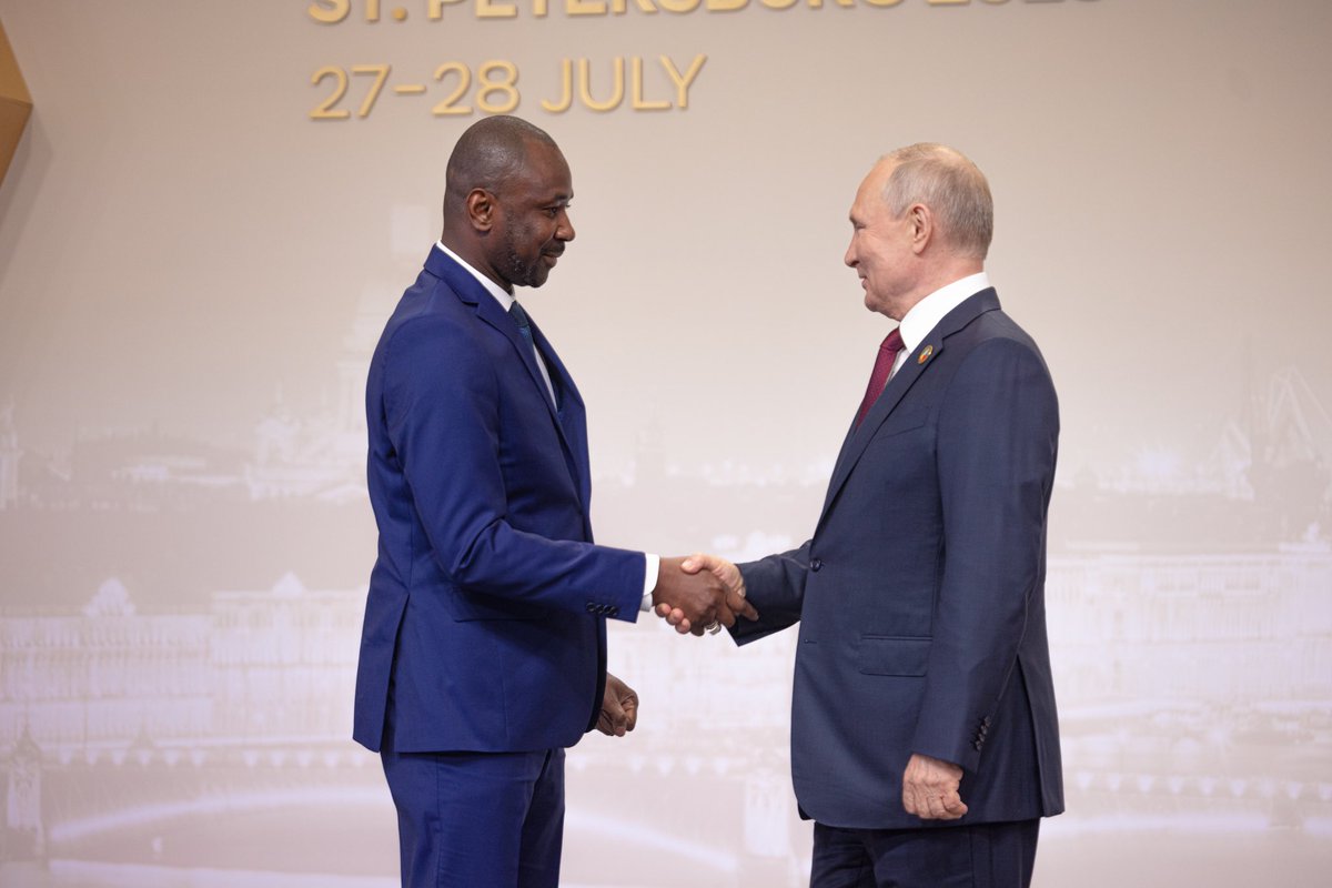 PresidenceMali's tweet photo. Quelques images de la deuxième session du Forum économique et humanitaire Russie-Afrique. https://t.co/iOGcqMrsf6