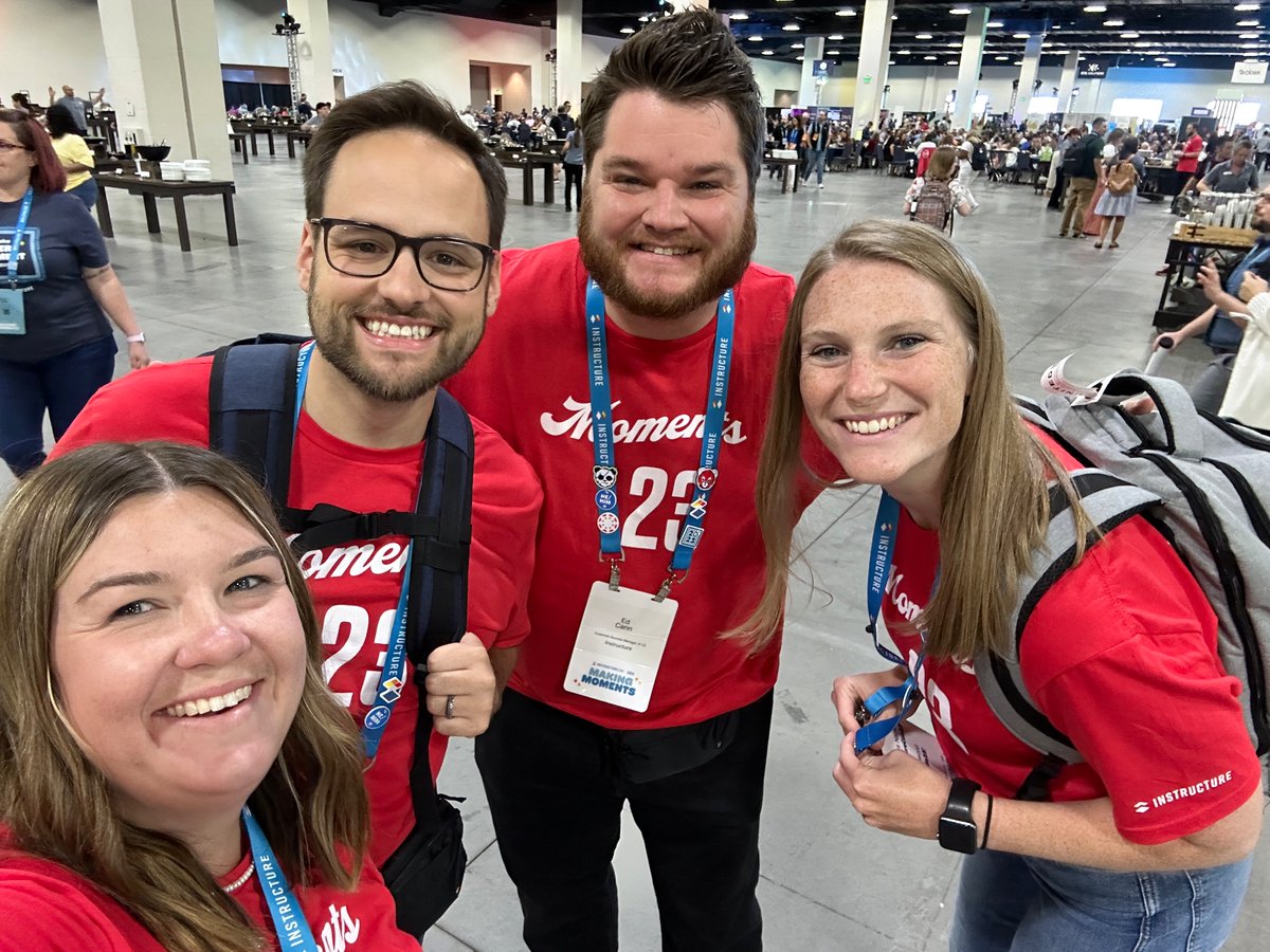Loving being in person with some of my team this week @ #INSTCon23 <a href="/Canvas_by_Inst/">Canvas by Instructure</a> <a href="/Instructure/">Instructure</a> ❤️