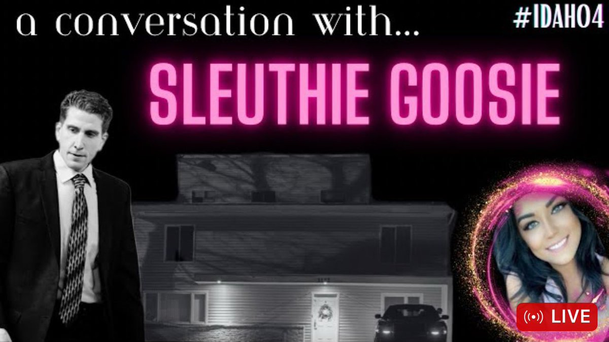 ChaybinaeTX's tweet photo. 🕵🏼♀️✨Idaho 4: A Convo w/ @SleuthieGoosie @MelissaJadeYT
CLICK LINK ⬇️, SUBSCRIBE, TURN ON 🔔, HIT 👍 & SHARE ✨🖤
🚨https://t.co/jfQ0gWWbh4 via @YouTube
#Idaho4 #IdahoFour #MoscowHomicides #BryanKohberger #TrueCrime #Conspiracy https://t.co/dqiKTZonDn