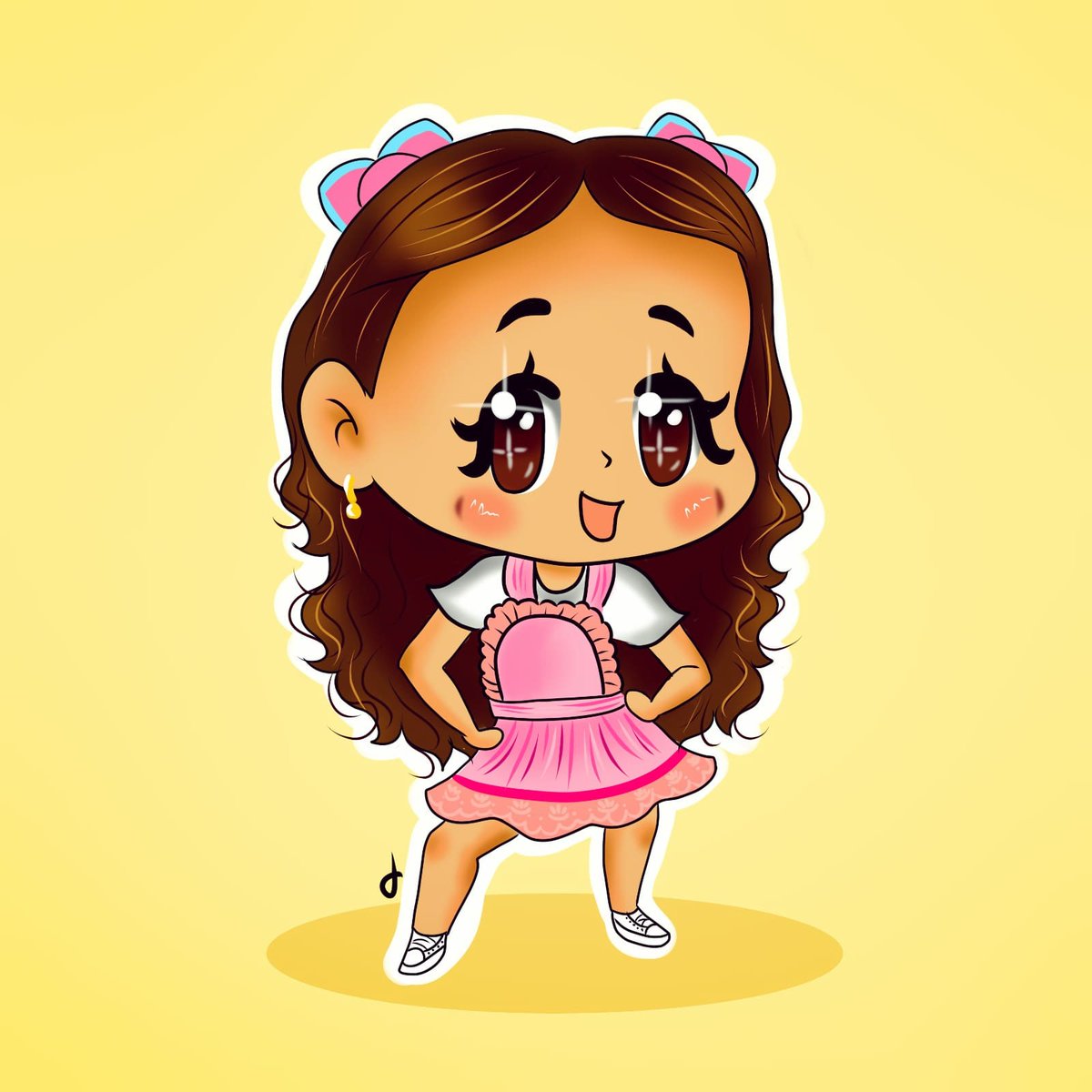 Amandinha part I 💛

#chibi #art