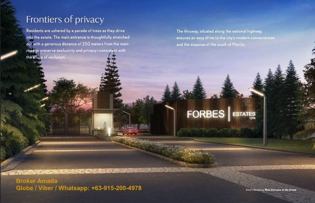 VanAmada2's tweet photo. #LotForSale at #ForbesEstatesLipa #Forbes #ForbesEstates #LipaCity #Property 500sqm #Lot Area (min)! Extended #PromoDiscount #RobinsonLand! #LivingLuxury #LuxuryOfTime #LuxuryOfSpace #PremiumSubdivision #DreamHome #Lifestyle! Call: +63-915-200-4978! 
https://t.co/LJTUW2Sfws https://t.co/rcnXcyuYGC