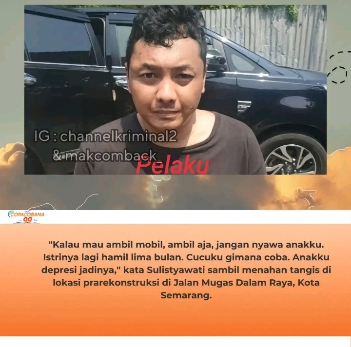 myrezandy's tweet photo. @tanyakanrl kasian istrinya sampe depresi, begal tolol bangsat https://t.co/pHUY7tglj0