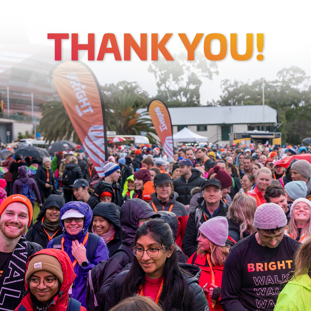 Sending out a very heartful thank you to everyone who made Saturday night's BRIGHT Walk a roaring success! ✨

Whether you participated in the walk, volunteered or donated, we appreciate each and every one of you!

There's still time to donate ➡ sahmri.au/BRIGHT-Donate