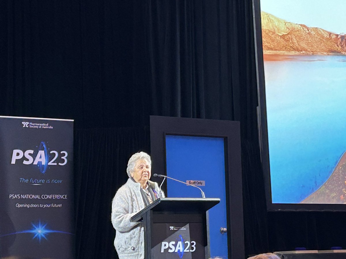 Excited to be at my first PSA conference, with interesting, respectful and informative opening addresses #psa23syd