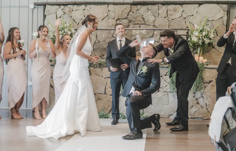 Got iced at my own wedding