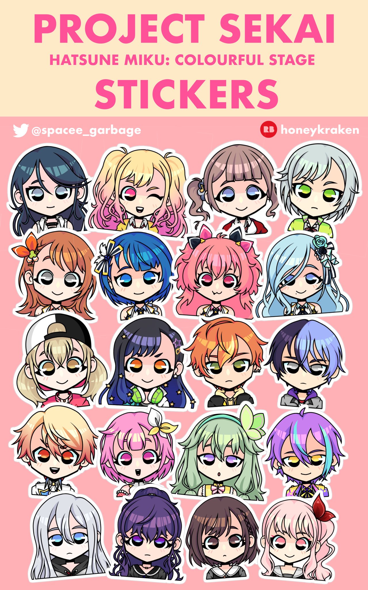 Hatsune Miku Vocaloid Sticker - Hatsune Miku Vocaloid Project Sekai -  Discover & Share GIFs