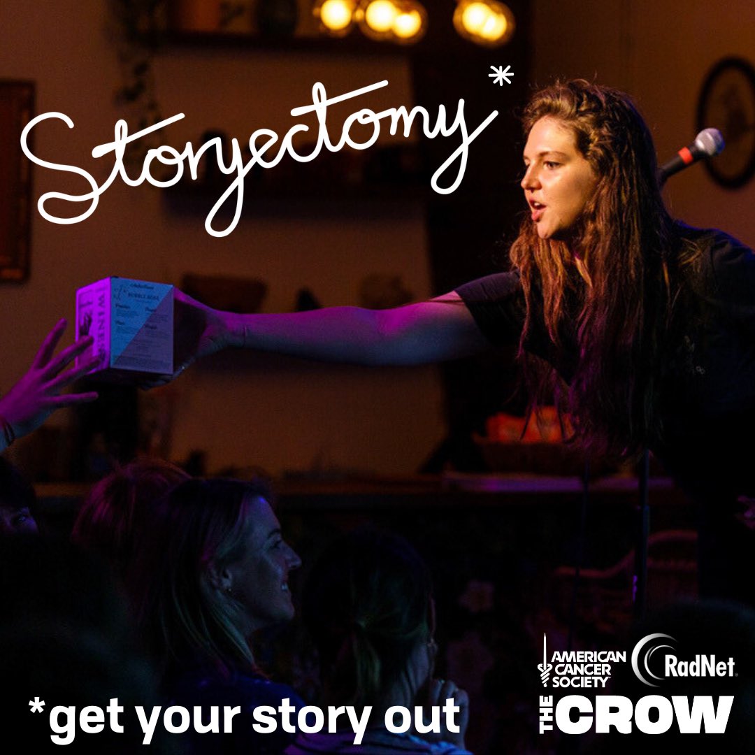 The Crow (@thecrowcomedy) on Twitter photo We’re partnering with <a href="/AmericanCancer/">American Cancer Society</a> and @RadNet_Inc for a very special cause!
𝚂𝚝𝚘𝚛𝚢𝚎𝚌𝚝𝚘𝚖𝚢 is a storytelling fundraiser show on Fri., Aug 4 @ 8 PM that will benefit the ACS and showcase storytellers affected by cancer. Tix: jetbook.co/e/storyectomy-…
<a href="/santamonicabiz/">Santa Monica Chamber</a> We’re partnering with <a href="/AmericanCancer/">American Cancer Society</a> and @RadNet_Inc for a very special cause!
𝚂𝚝𝚘𝚛𝚢𝚎𝚌𝚝𝚘𝚖𝚢 is a storytelling fundraiser show on Fri., Aug 4 @ 8 PM that will benefit the ACS and showcase storytellers affected by cancer. Tix: jetbook.co/e/storyectomy-…
<a href="/santamonicabiz/">Santa Monica Chamber</a>