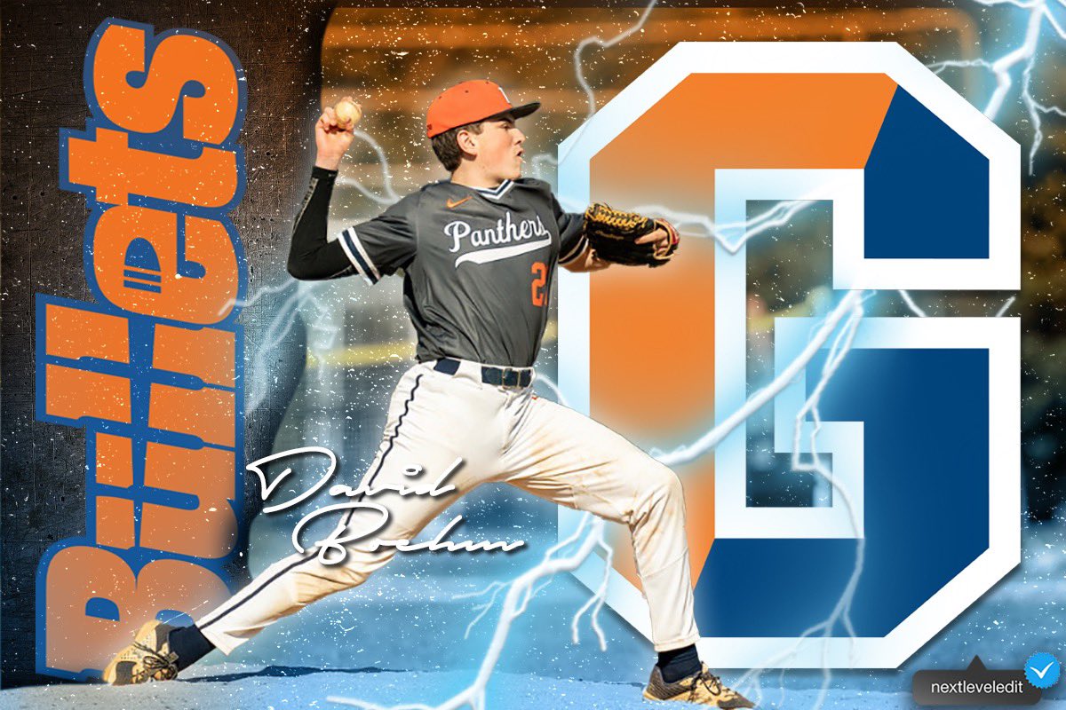 Blessed to announce my commitment to <a href="/GBurgBase/">Gettysburg Baseball</a>! I could not have achieved this without the support of Zach and John from The Bullpen and Coach Crozier. I would also like to thank my family and teammates for always supporting me. Go Bullets!