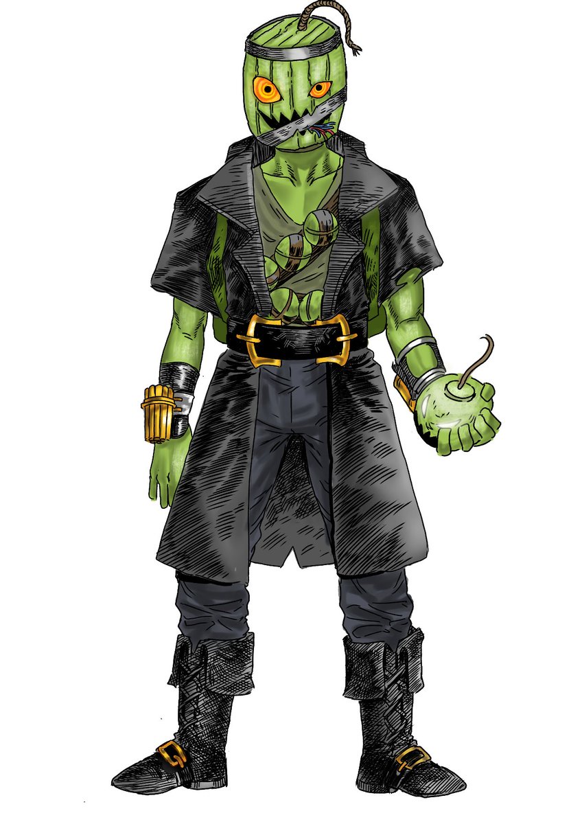 BarrelSSS88's tweet photo. Berg The Bomber 💣

#DnDcharacter #DnD 
#Vtuber #VtuberTH https://t.co/Mroee5wjOi
