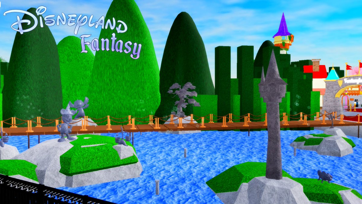 DLFRoblox's tweet photo. ✨Right beside the castle, we have a wonderful garden full of statues of your favorite movies like Fantasia, Tangled, and Beauty and the Beast! If you want to see this, come down to Disneyland Fantasy and make some wonderful memories here!✨ https://t.co/ZtGMyBmAIs
