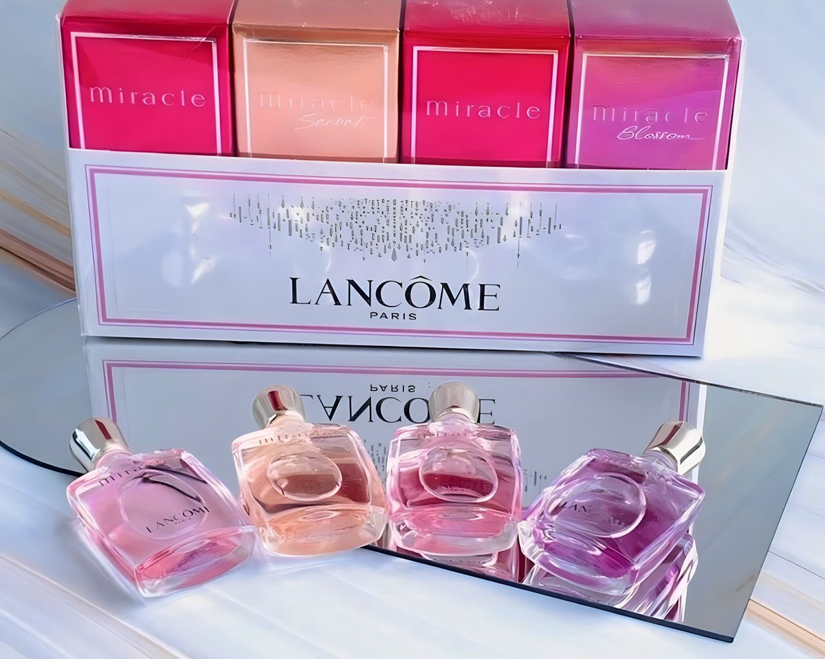 Set Lancôme Miracle Miniature Collection

Pocas unidades disponibles 
Más info en nuestra cuenta de respaldo instagram.com/perflepetit