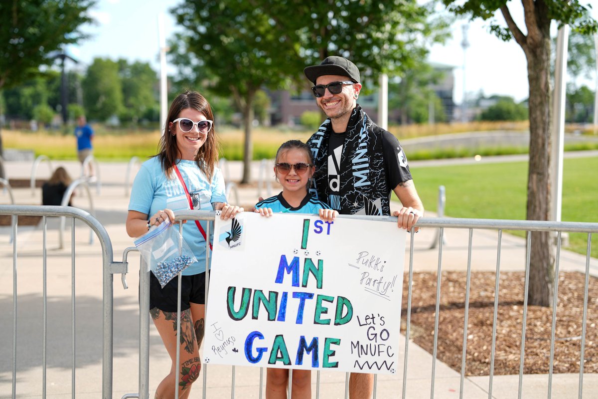 We love to see it 🫶

#MINvCHI | <a href="/LeaguesCup/">Leagues Cup</a>