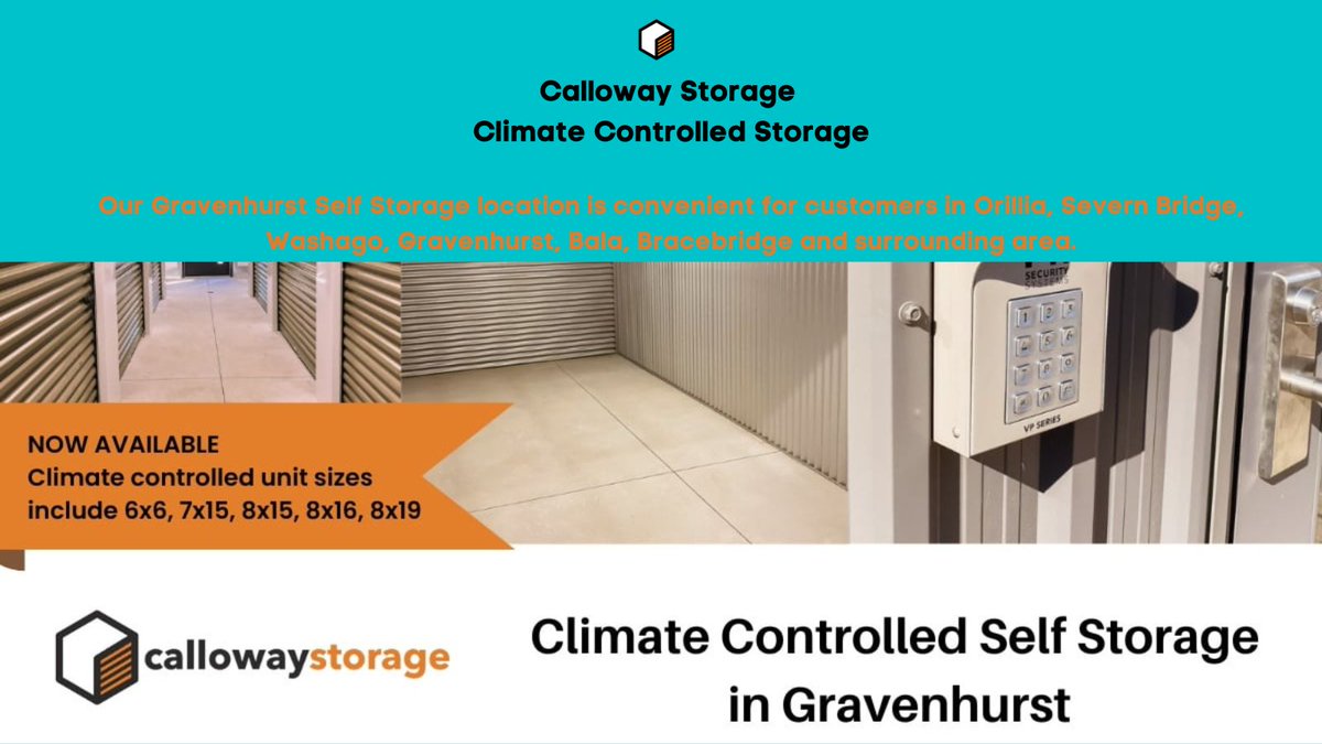StorageCalloway's tweet photo. @StorageCalloway offers Climate Controlled Storage in Gravenhurst for customers in Orillia, Severn Bridge, Washago, Gravenhurst, Bala, Bracebridge and surrounding area. 
 https://t.co/OdZxSprEAI
#SelfStorage #muskoka #gravenhurst #climatecontrolledstorage #bracebridge#washago https://t.co/OJhhyPDDr0