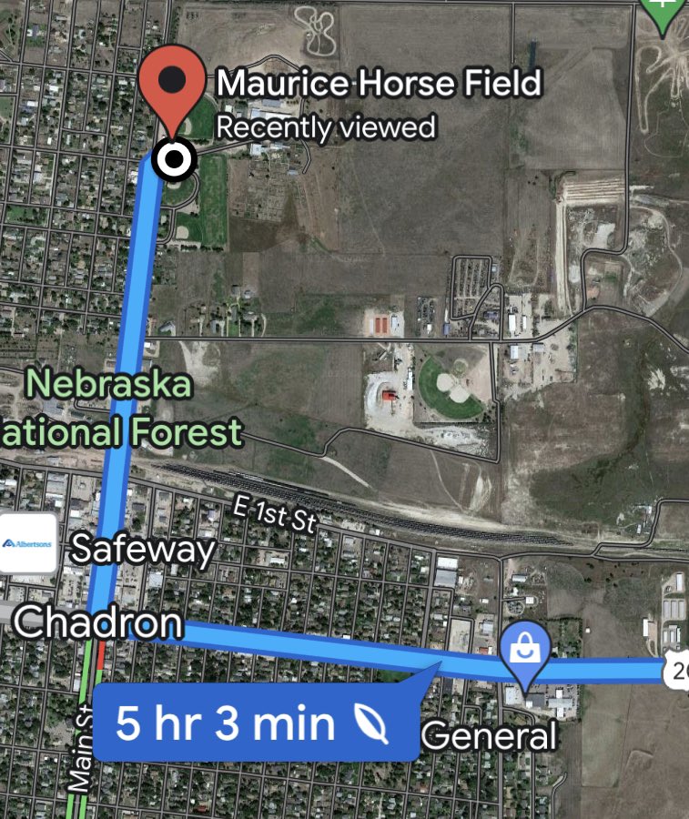 ChadronPost12's tweet photo. Seniors will be escorted out of town tomorrow morning by the Chadron Vol Fire Dept at 9 am. They’ll leave from Maurice Horse Field and take Main Street to HWY 20 for their 5 hour trek east to the state tourney in Pierce. Come out and wish them well!! #gonats⚾️ #keeprollingboys https://t.co/wCu5W0aa3w