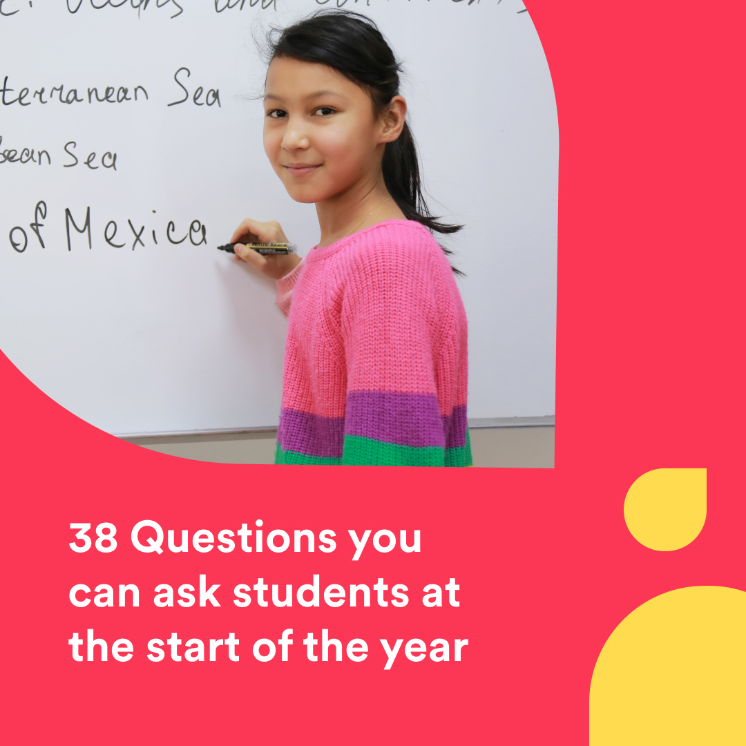 getziplet's tweet photo. Our favorite start-of-year questions to get to know your students, and build relationships to foster a vibrant learning environment #teachertwitter 
https://t.co/uWQ6bTnQYh https://t.co/iRh3rITpHZ