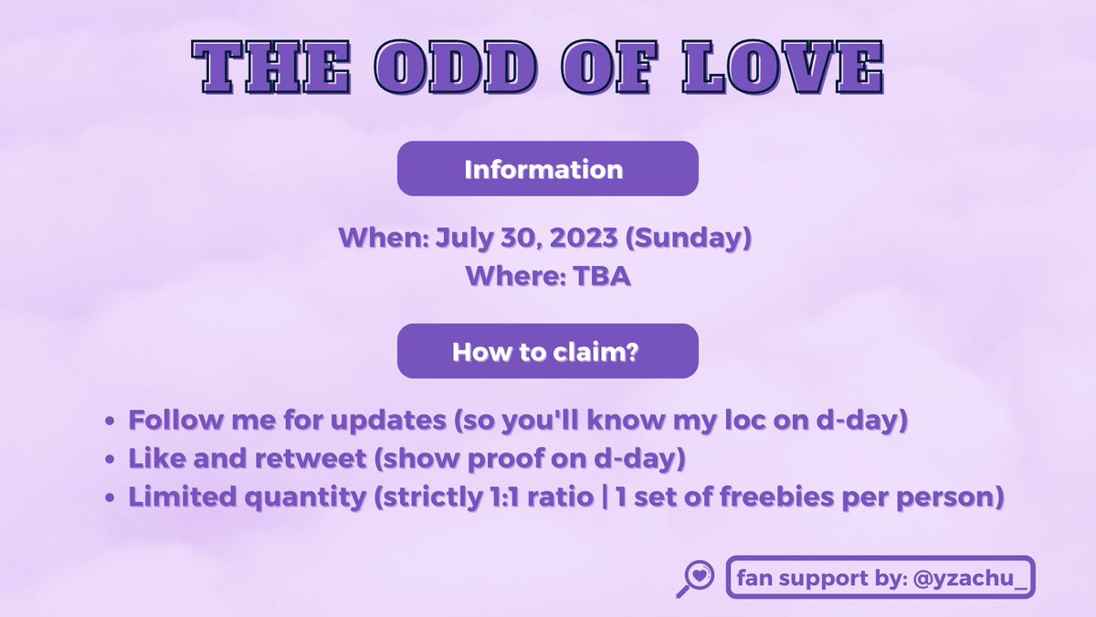 yzachu_'s tweet photo. #TheODDOfLOVE_in_MANILA freebies 
— a mini fan support by @yzachu_ 💋

♡ follow me for updates
♡ rt &amp; like this tweet
♡ show proof on d-day
♡ limited quantity (1:1)
♡ For team concert and team labas

see you!!! 💗 

#태연 #TAEYEON https://t.co/vRsxFlDzTM