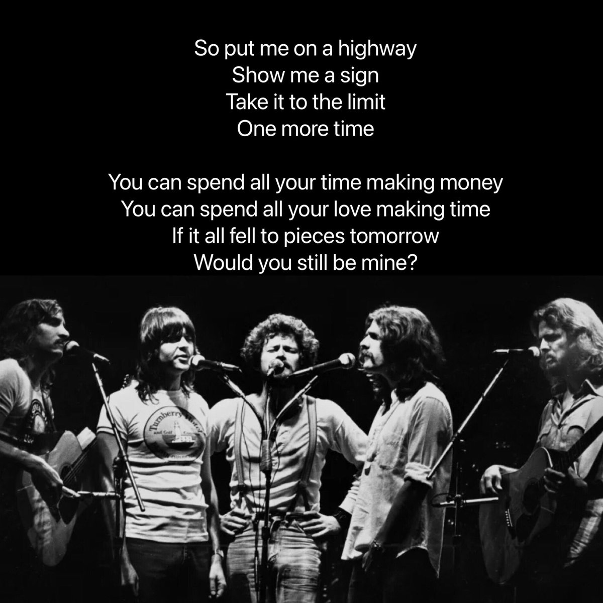 stevepalec's tweet photo. It is a pretty powerful memory when you are reading words but you can pretty much almost hear them being sung.  RIP Randy Meisner… https://t.co/rJSxyDBXt5