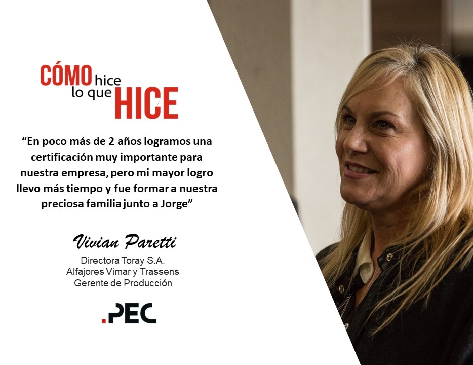 Comunidad_PEC's tweet photo. “En poco más de 2 años logramos una certificación muy importante para nuestra empresa, pero mi mayor logro llevo más tiempo y fue formar a nuestra preciosa familia junto a Jorge” 

Vivian Paretti
Directora Toray S.A.                     Alfajores Vimar y Trassens https://t.co/CifYGWcuhW
