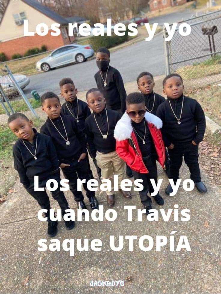 Esta noche a esperar el álbum del año Utopía de Travis Scott