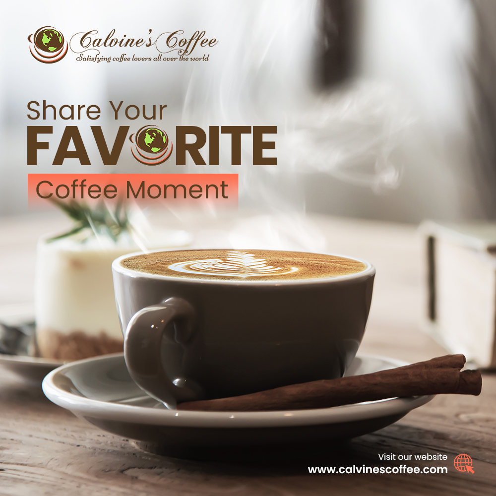 CalvinesCoffee's tweet photo. ☕️💚 Share your favorite gourmet coffee moment or ask us for recommendations to make this National Coffee Month extra special in the comments below. Let's celebrate the love for coffee together with Calvine's Coffee. https://t.co/RU4aX69GfF