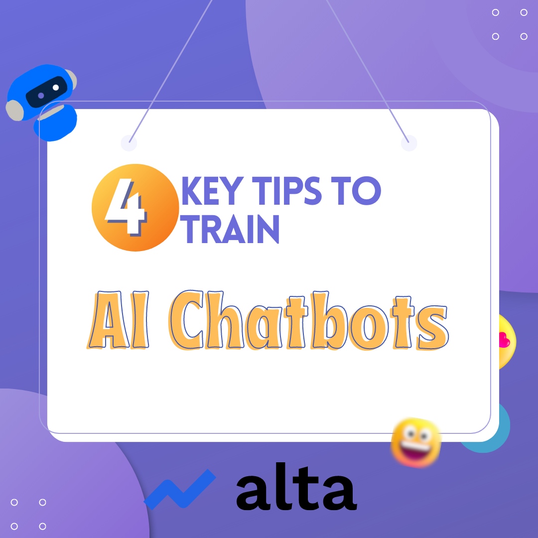 Altatools's tweet photo. Read about the best tactics of training your own AI chatbot here:⁠
https://t.co/4FheuVK7BY⁠
⁠
#chatbot⁠
#ai https://t.co/jVpuE3j7Rr