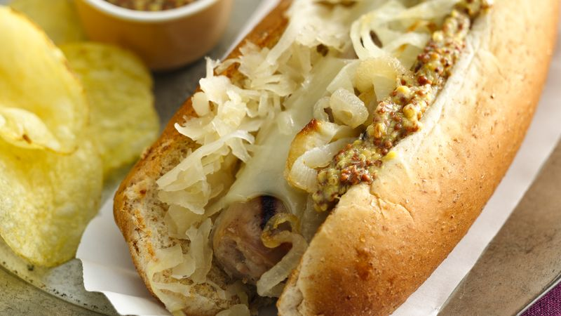 WineFolly's tweet photo. Testing your inner sommelier… What style of wine would you recommend to pair with a hot dog with mustard and sauerkraut? https://t.co/7gbH47gJvD