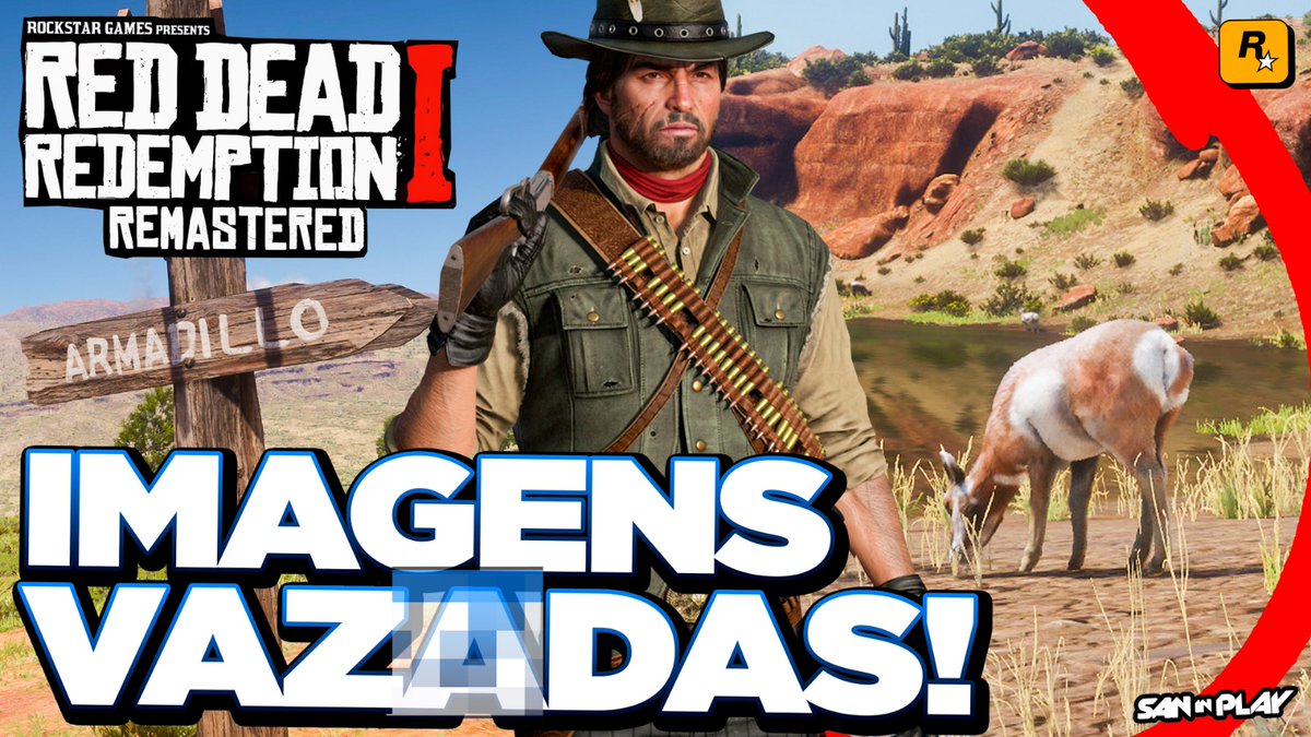 DjSan_'s tweet photo. VÍDEO NOVO NO AR!                                     

V4Z0U! RDR Remaster Tem Supostas PRIMEIRAS IMAGENS V4ZADAS! - Gráficos Impressionantes! - (Veja!)

~Link no fio~ 

Ñ esquece de chegar com o LIKE PESADO e ajude dando RT  

#MafiaSanInPlay #RDR1 #RDRRemaster https://t.co/2sV07yQ2Oy
