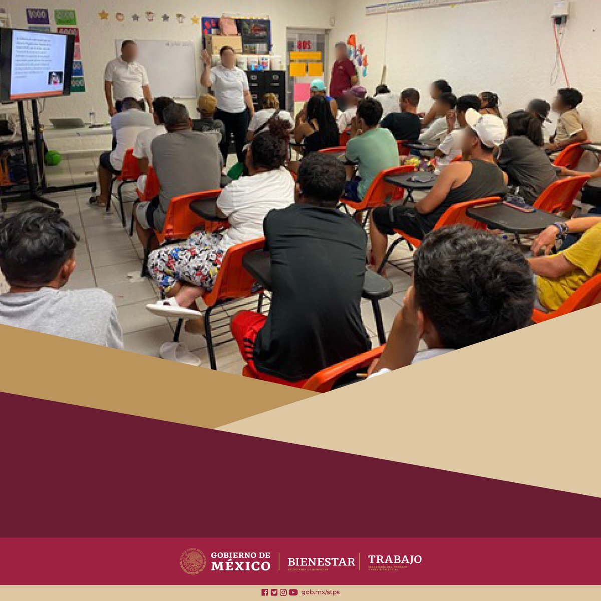 El tratamiento más oportuno es la información. En el CIM de Matamoros, el Centro de Atención Primaria en Adicciones (CAPA) dio pláticas sobre el cuidado de la salud mental y el abuso de sustancias a las y los beneficiarios.
#TodosSomosMigrantes