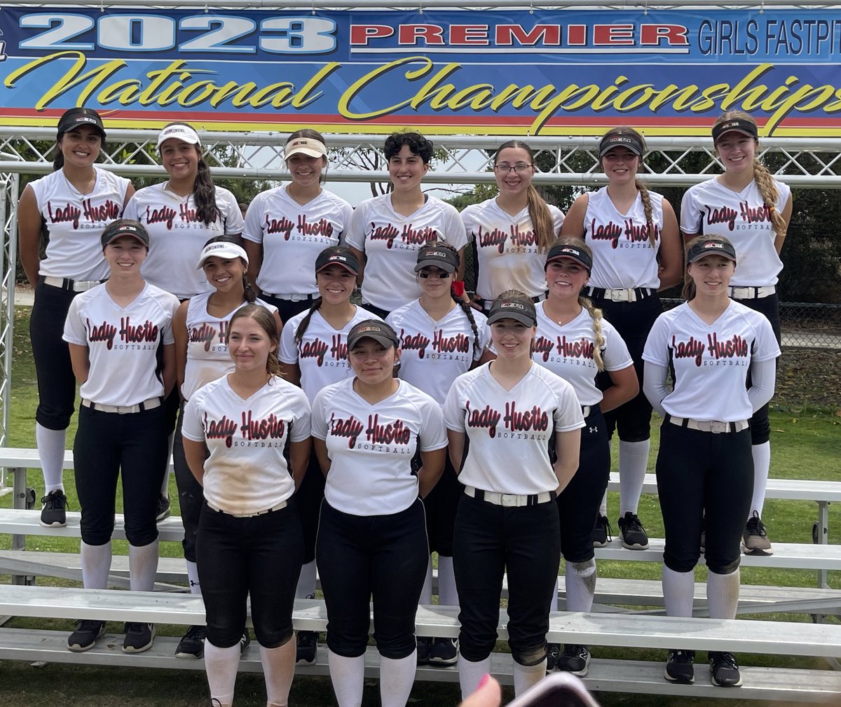 KaitlynBosques's tweet photo. @LadyHustleSB @westcoastpreps_ Sad summer has come to an end.  I will miss this team!  
My pitching #PGFNationals:
1.077 ERA/1.077 WHIP
13 innings, 2 starts, 2 wins, 1 shut-out, 4 games pitched, 53 batters faced, 175 pitches, 10 hits, 3 runs, 2 earned runs, 4 BBs, 6 Ks
Looking forward to fall! https://t.co/pPgZLxWQwV