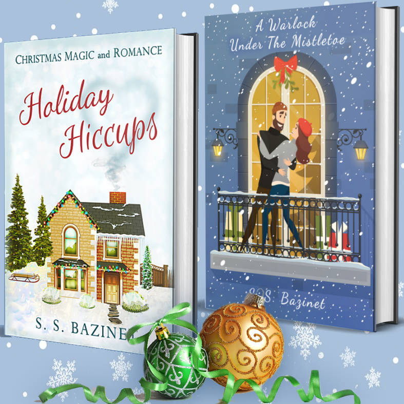 💛Christmas💛 In July Sale - .99 Each 🎄HOLIDAY HICCUPS mybook.to/Hiccups 🎄A WARLOCK UNDER THE MISTLETOE mybook.to/eBookMistletoe ✨“Love. Hope. Promises. And a little magic.” ✨“A charming and enchanting tale.” #ChristmasinJulySALE #Romance #humor #shortstory #IARTG